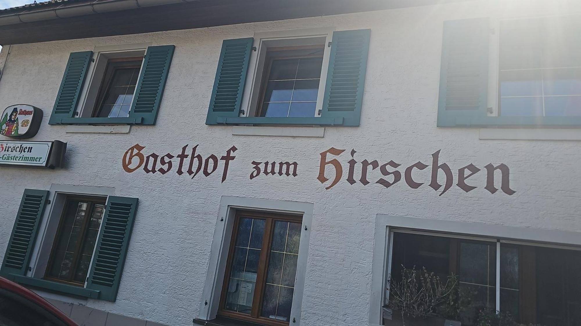 Готель Gasthof Zum Hirschen Strittmatt Екстер'єр фото
